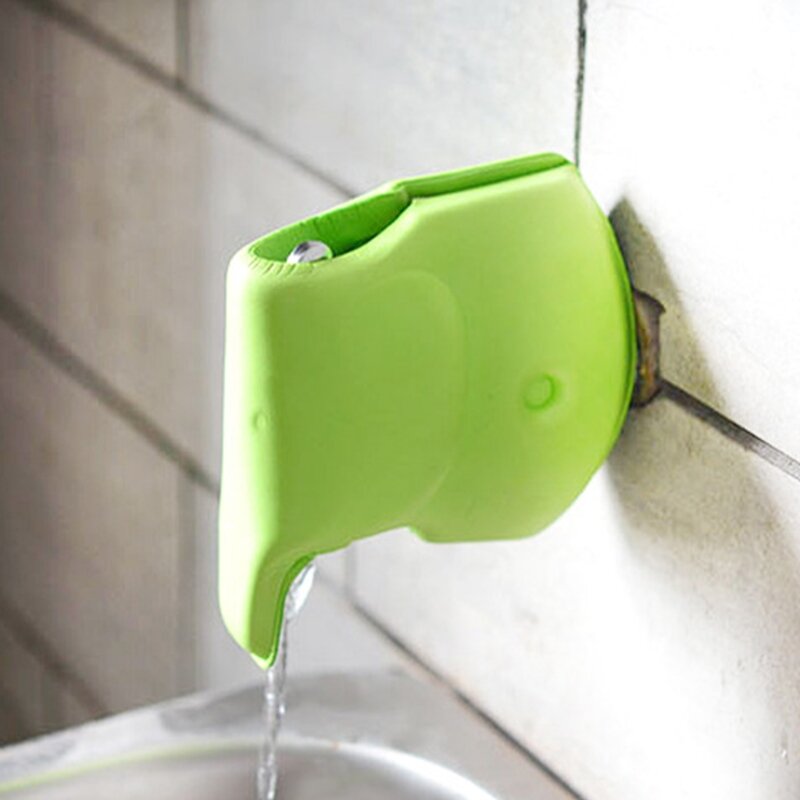 غطاء صنبور الحمام لحوض استحمام الطفل غطاء حامي سلامة لون عشوائي طريقة ممتعة لحماية الطفل من الاصطدام دروبشيبينغ