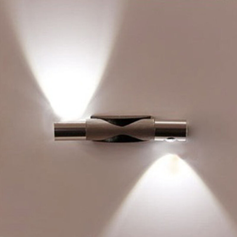 Luz de parede LED para quarto, lâmpada de cama, hotel, banheiro, banheiro, 6W, AC 85-265V