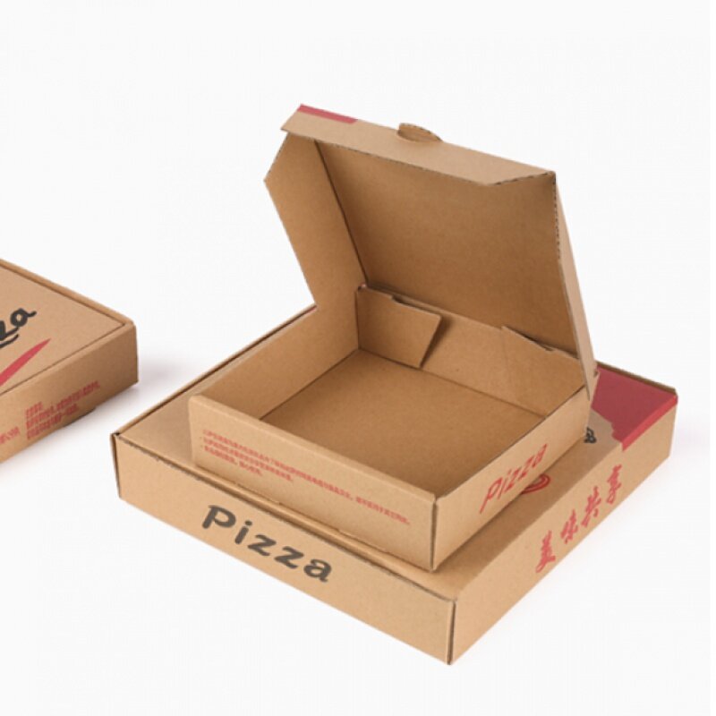 Caja de Pizza corrugada de tres capas personalizable de grado alimenticio, producto personalizado, 32x32x4
