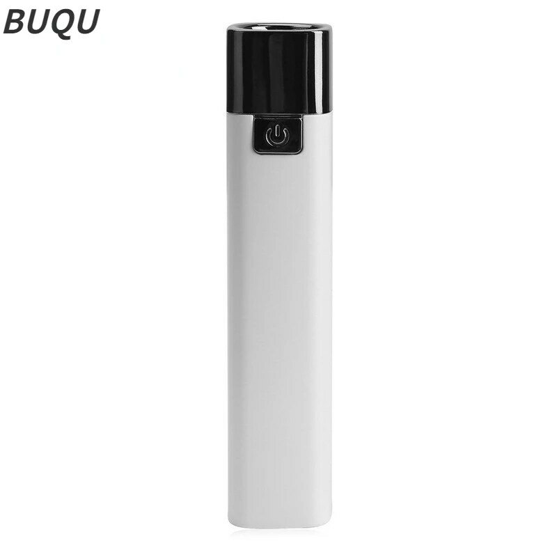 New Mini Power Bank Lipstick Small Flashlight Built-in Lithium Battery Portable Spotlight Rechargeable Flashlight