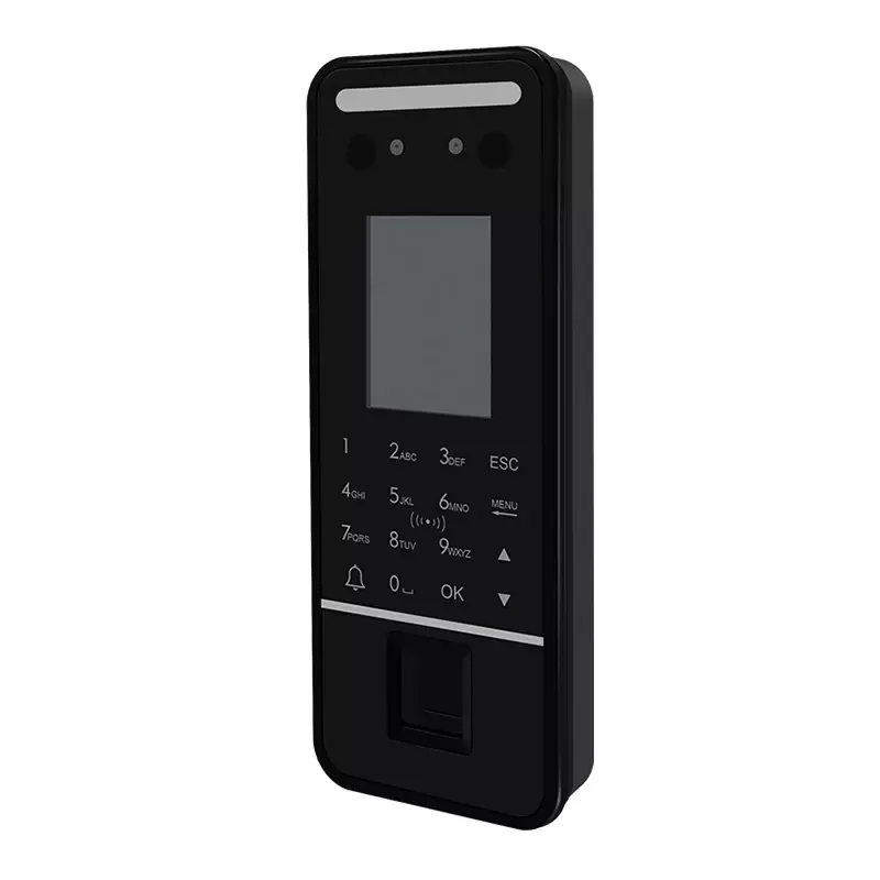 Dynamic facial access control attendance all-in-one machine fingerprint password IC card recognition USB attendance download