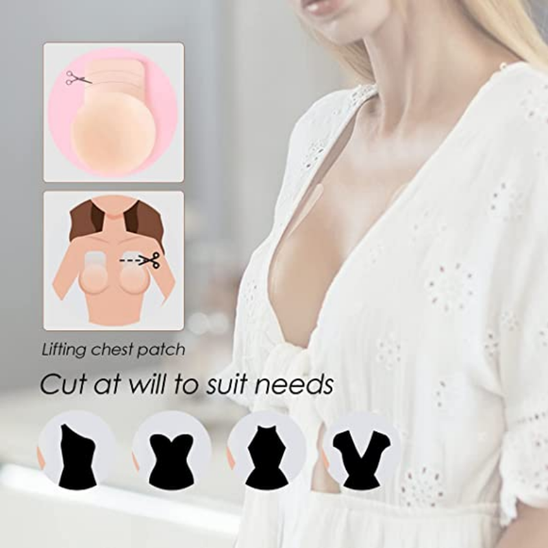 Silikon Nippel Abdeckung Lift Up Bh Aufkleber Adhesive Invisible Bh Brust Pastöse für Frauen Brust Blätter Mehrweg Liebsten Bras