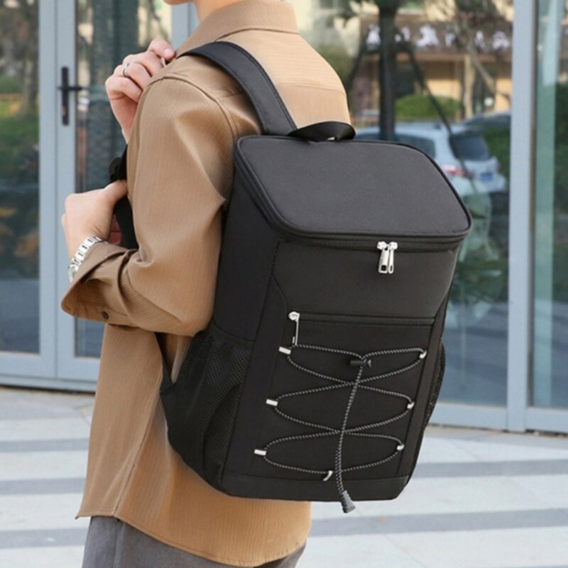 Szczelny plecak na lunch Plecak termoizolacyjny o dużej pojemności Plecak podróżno-piknikowy