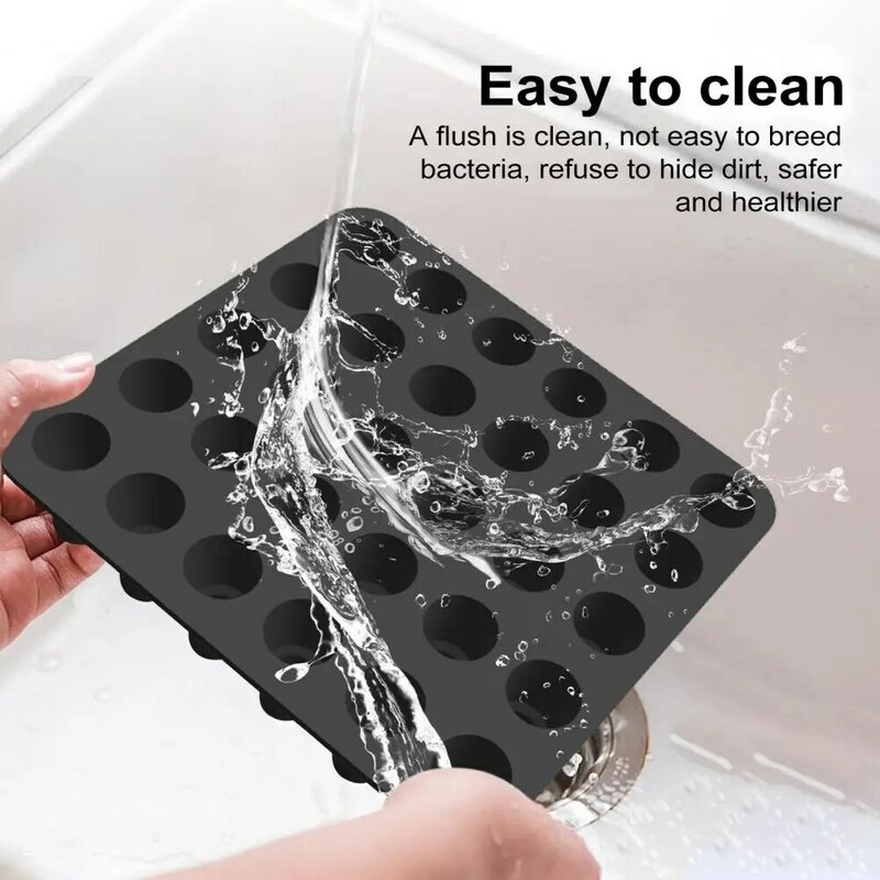 Cola Ice Cube Tray Bpa-free Silicone Ice Cube Tray Mold with Lid for Freezer Drinks 30 Cavity Cylinder Ice Mold Whiskey Cocktail