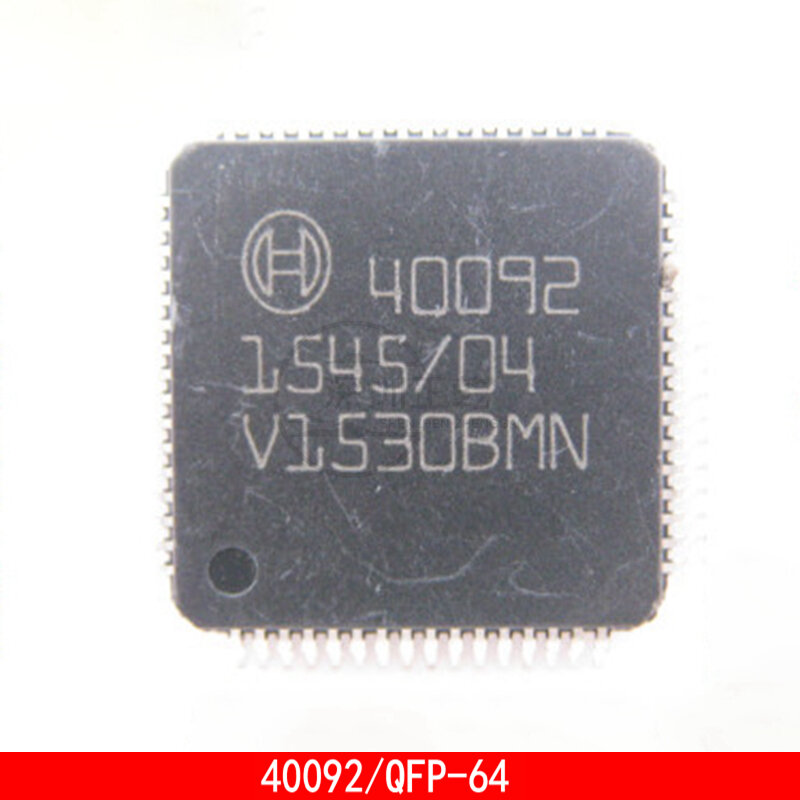 Chip de conducción de inyección de combustible para automóvil, placa de ordenador de automóvil de 1-5 piezas, 40092 QFP-64