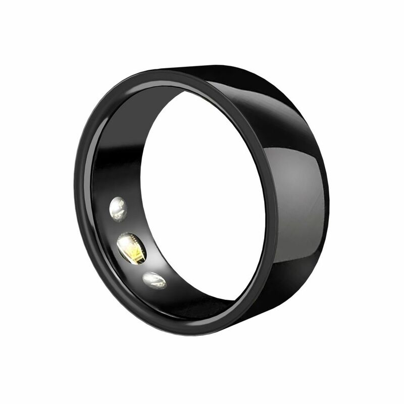 Smart Ring Heart Rate Blood Pressure Blood Oxygen Temperature Sleep Calories Health Multilingual Fitness Tracker Ring