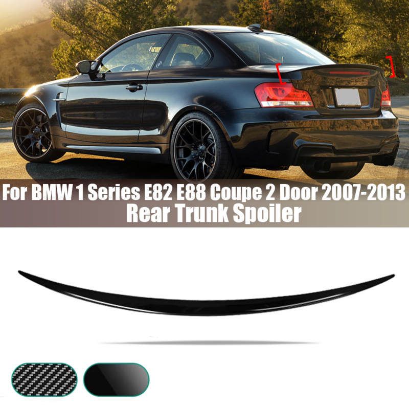 Rear Roof Trunk Spoiler Wing For BMW 1 Series E82 E88 Coupe 2 Door 2007-2013 118i 128i 135i 1M Car Spoiler Wings