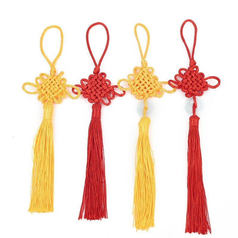Chinese Knot 2022 Lunar Chines New Year Decorations For Home  Pendant Hanging Ornaments Spring Festival Festive Red Tassel Gift