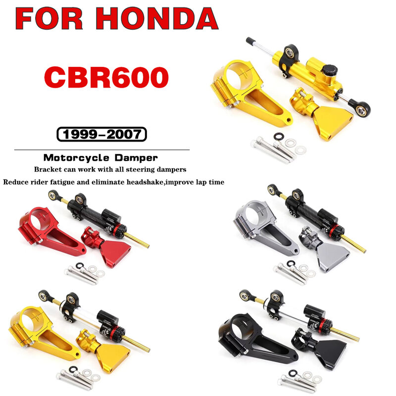 CBR600 peredam kejut motor untuk Honda CBR600 F4i braket peredam peninggi kemudi 1999 2000 2001 2002 2003 2004 2005-2007