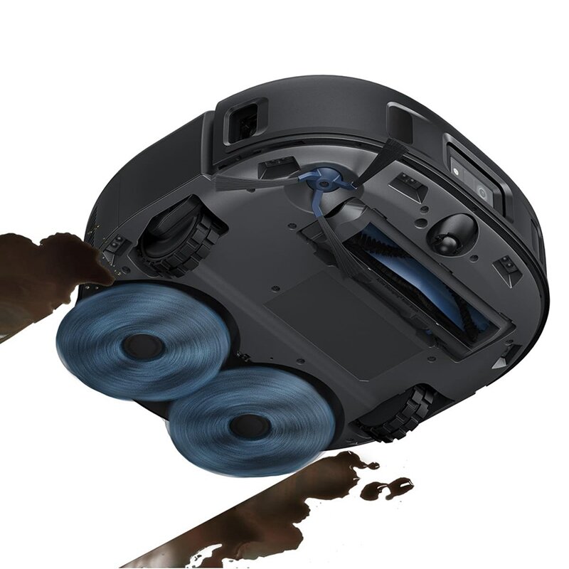 Zmywalny końcówki do mopa próżniowy, kompatybilny dla robotów odkurzających Eufy X10 Pro Omni X8/X8pro X9 Pro, miękka podkładka do mycia