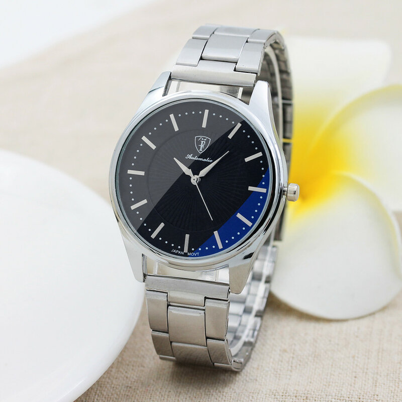 Sportowy kwarcowy zegarek męski zegarek analogowy Montre Homme ze stali nierdzewnej zegarek na co dzień часы мужские наручные 2023