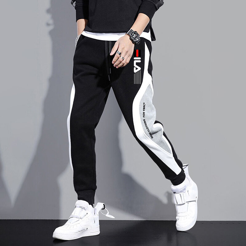Pantaloni da uomo autunnali pantaloni larghi Jogger Pocket pantaloni sportivi Casual pantaloni maschili di moda Streetwear Clothes