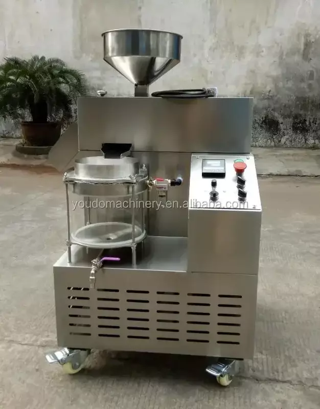 Cold Pressed Virgin Coconut Oil Pressers, Extraindo Making Machine, Orgânico