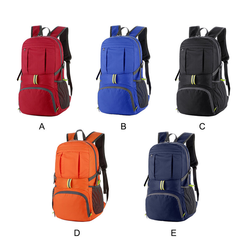 Foldable Backpack For Cycling High-capacity And Waterproof Backpack Outdoor Sports Cycling Backpack Orange 21inches