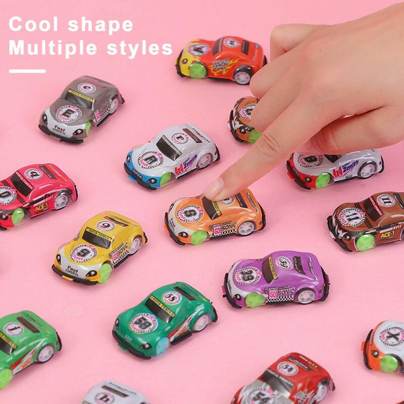 Lange Lebensdauer Spielzeug Set von 5 Cartoon zurückziehen Autos pielzeug für Kinder Party begünstigt gedruckte Muster Trägheit Spielzeug autos Anti-Fallen