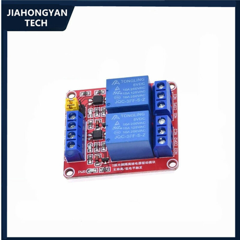 1, 2, 4, 8-Way 5V12V24V Relay Module With Optocoupler-Isolation Support High And Low Level Trigger Development Board