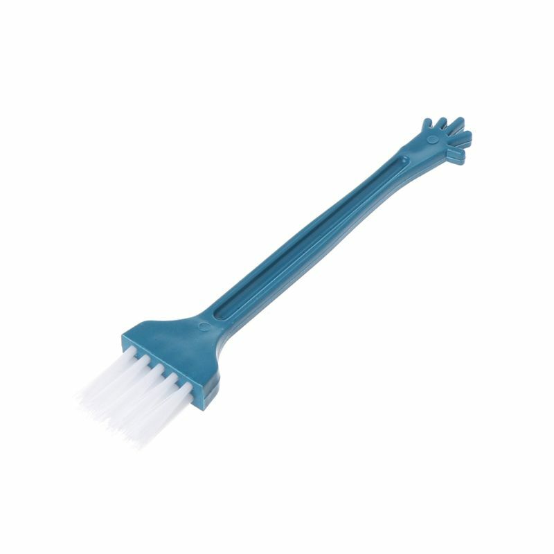 Mini spazzola per pulizia con manico portatile per pulizia delle piastrelle del pavimento della cucina della camera da