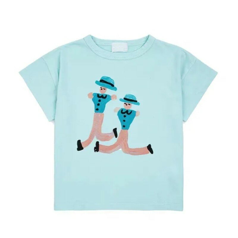 2024 SS New BC Summer Classic t-shirt Fashion Brand ragazzi e ragazze Top abbigliamento per bambini