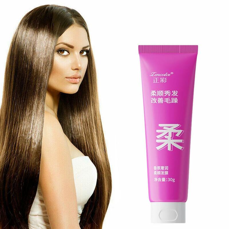 Magic Hair repara el cabello en 5 segundos, productos para el cuidado de las mujeres, tratamiento para el cabello, encrespado, suave, hidratante, alisado, profundo y brillante, U6n8