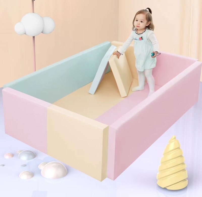 Reversible Non-Slip Waterproof Baby Play Mat Folding Toddler Activity Play Mat Gym