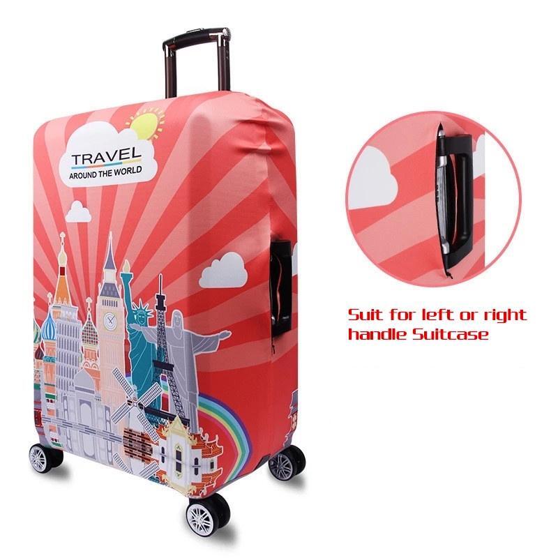 18-22inch Thicken Wear Suitcase Cover Luggage Protective Tools Fashion Dust-proof Travel Necessary Trolley Accessories Supplies