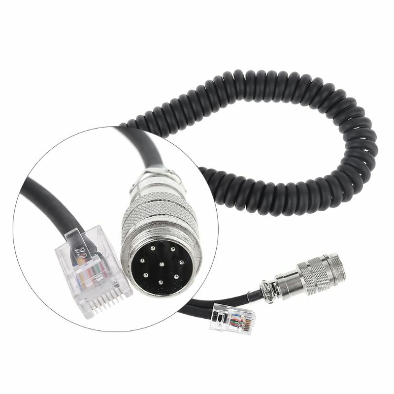 8-контактный модульный разъем RJ-45, адаптер микрофонного кабеля для микрофона Yaesu MD-200, MD-100 FT-450 FT-900