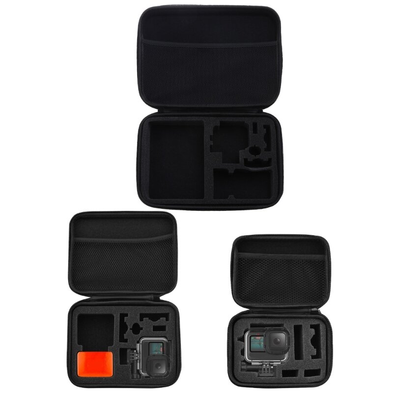 2023 New Water-resistant box Storage Handbag for Go   9 Carrying for Case Sports Camera Accessories with Zipper