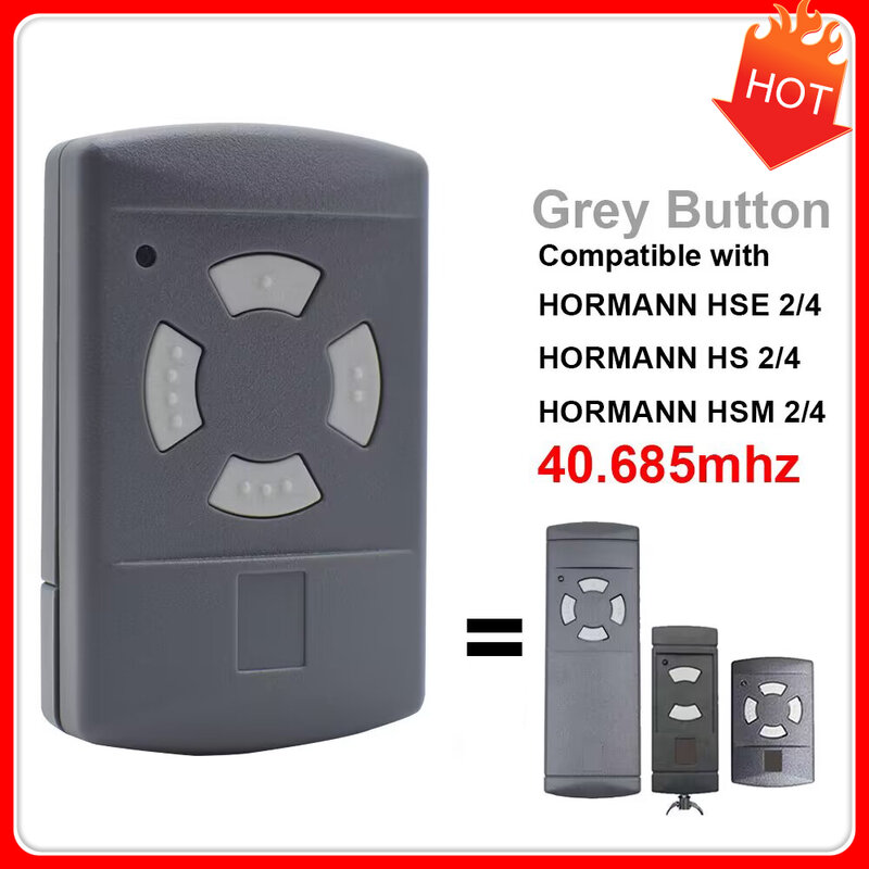 40 685 Mhz Hormann HSM4 HSM2 HS2 HS4 40MHz รีโมทคอนโทรล Hormann 40Mhz ต่ำความถี่ประตู remote