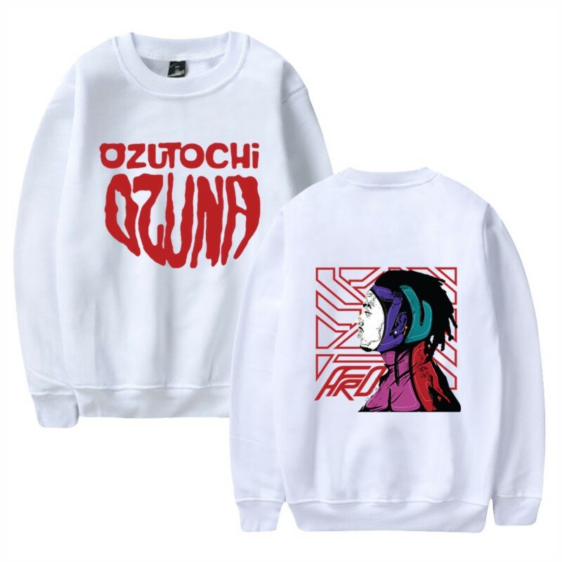 Ozuna Ozutochi Album Merch Lange Mouw Crewneck Sweatshirt Voor Mannen/Vrouwen Unisex Winter Hooded Trend Cosplay Streetwear