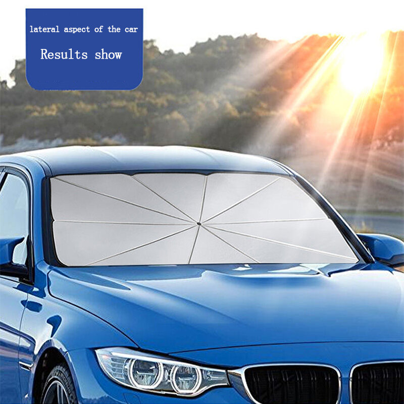 Солнцезащитный козырек на лобовое стекло автомобиля, солнцезащитный козырек, аксессуары для окон, зонт для штор, передняя защита автомобиля, внутренняя защита автомобиля