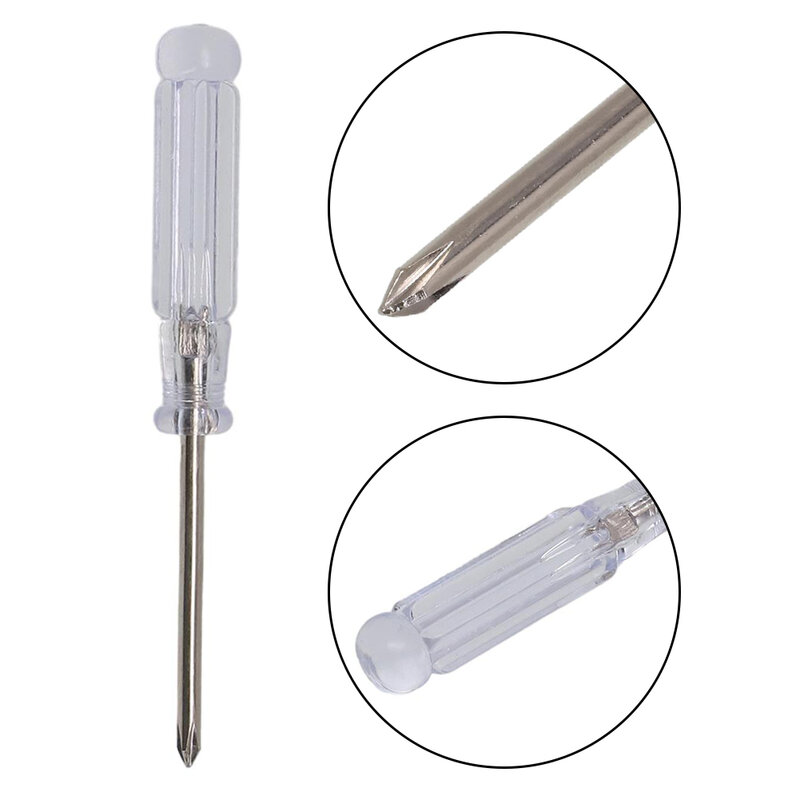 1Pc 3.74Inch Small Screwdriver Repair Tool Slotted Cross Screwdrivers Small Screwdriver Car Repair Tool Supply