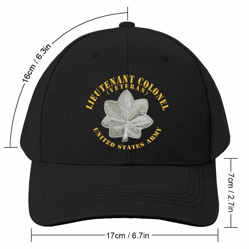 Armee-Leutnant Colonel-ltc-Veteran-v1 Baseball mütze UV-Schutz Solar hut Strand hut Trucker Hüte für Männer Frauen