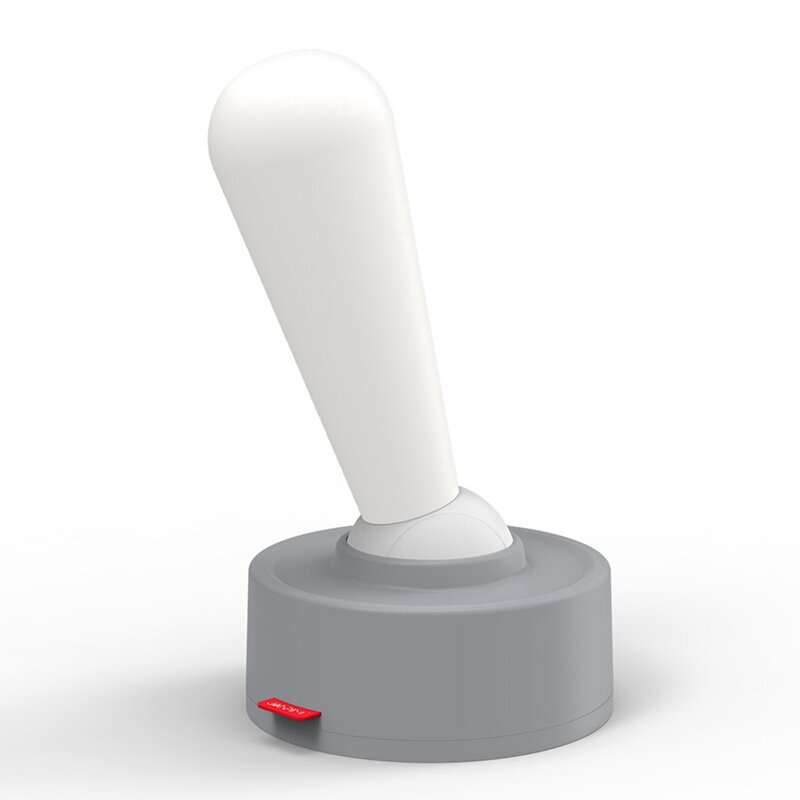 Lampu sakelar Rocker USB dalam ruangan, lampu LED suasana samping tempat tidur, lampu dinding dapat diredupkan silikon sederhana