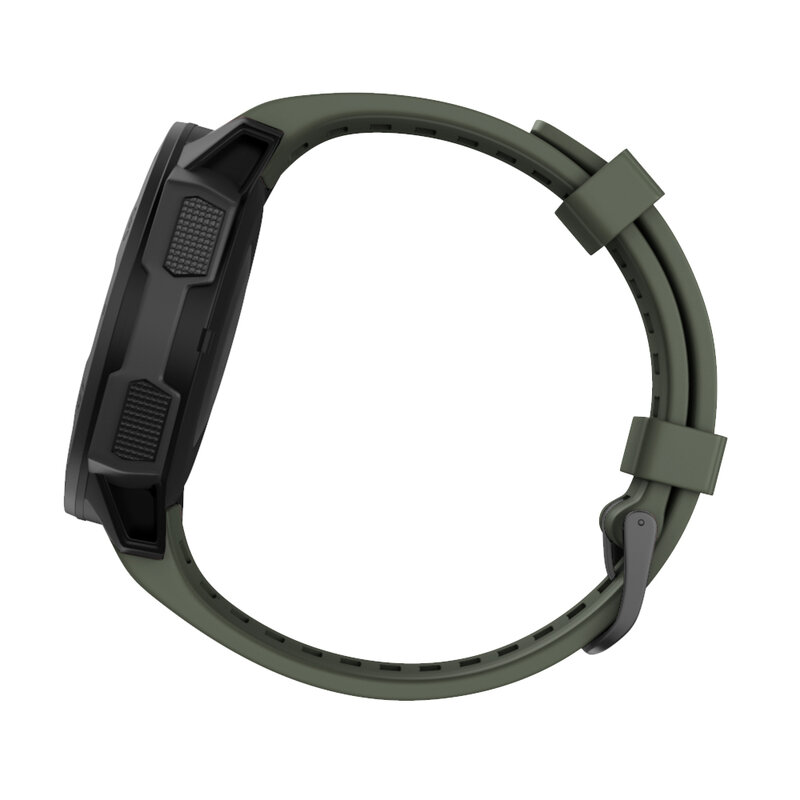 Pulseira de substituição de silicone para Garmin, pulseira de relógio inteligente, pulseira para instinto 1, esports, pulseira solar, 22mm