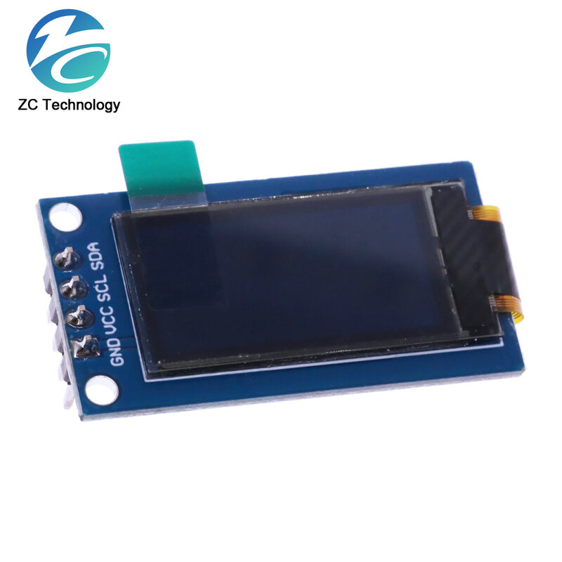 OLED وحدة شاشة عمودية لأردوينو ، شاشة LCD ، SSD1107 ، 4PIN ، 64x128 ، 0.96"