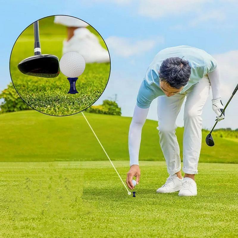 Castle Golf Tees 10 Stuks Draagbare Golf Tees Oefenen Golf Tees Golfaccessoires Voor Golfers Verbetert Golftraining Helpt Verminderen