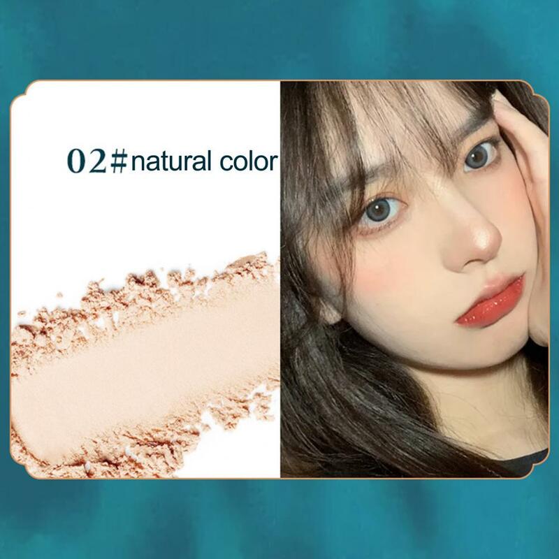Daily Sweat Proof Corn Starch Concealing Makeup Face Pressed Setting Powder Gentle Concealer Setting Powder for Trip