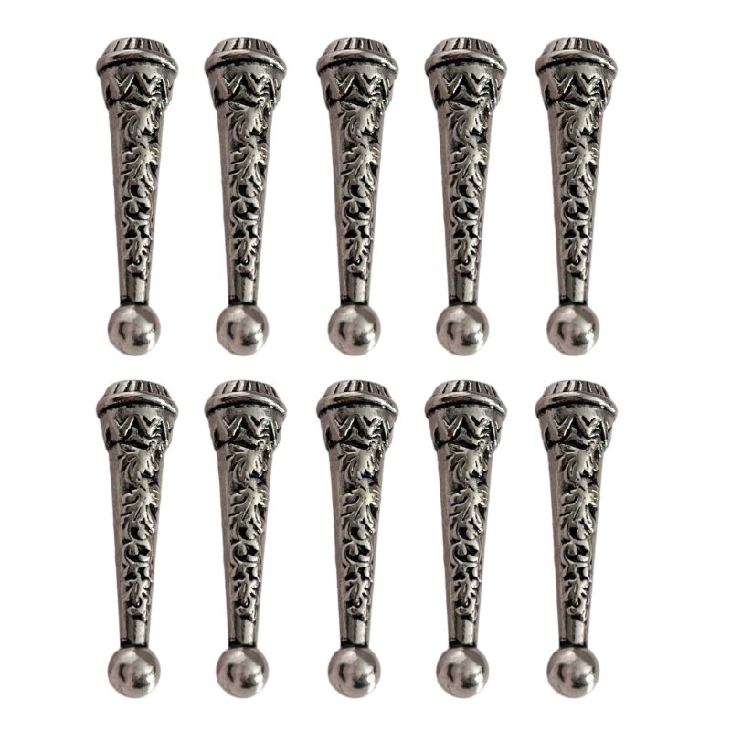 652F Trendy Attachments for Bolo Ties Replacement End Caps for Special Occasions