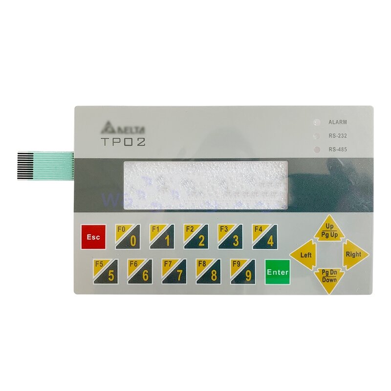 New Replacement Compatible Touch Membrane Keypad For DELTA TP02G-AS1 TP02G-AS2