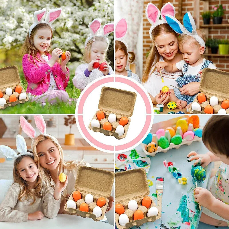 6 Stuks Eieren Met Doos Pretend Play Keuken Speelgoed Voedsel Koken Leren Educatief Baby Speelgoed Voor Kinderen Simulatie Accessoires Gift