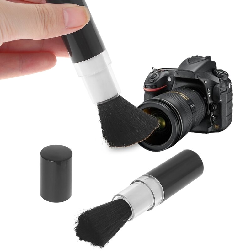 Làm sạch ống kính Chổi quét bụi Bụi tiết Bàn chải dành cho máy ảnh DSLR SLR Phim kỹ thuật số Ống kính máy ảnh Màn hình LCD