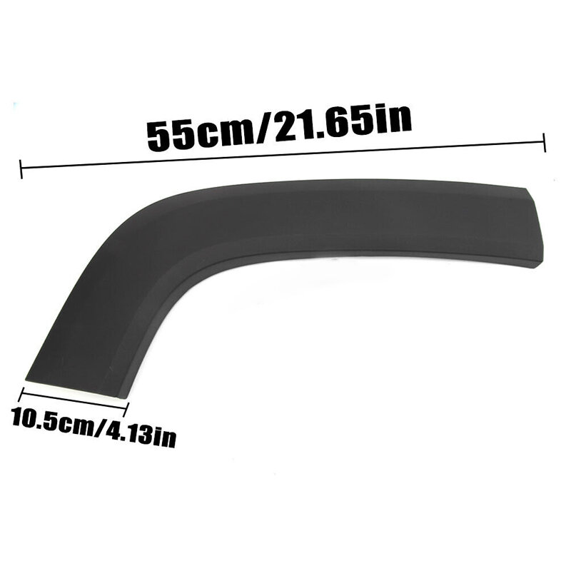 1 Pair 5XB66LXHAA CH1791104 Rear Wheel Housing Molding Fender Flare Black Fit for Jeep Renegade 2015-2022 5XB67LXHAA CH1790104