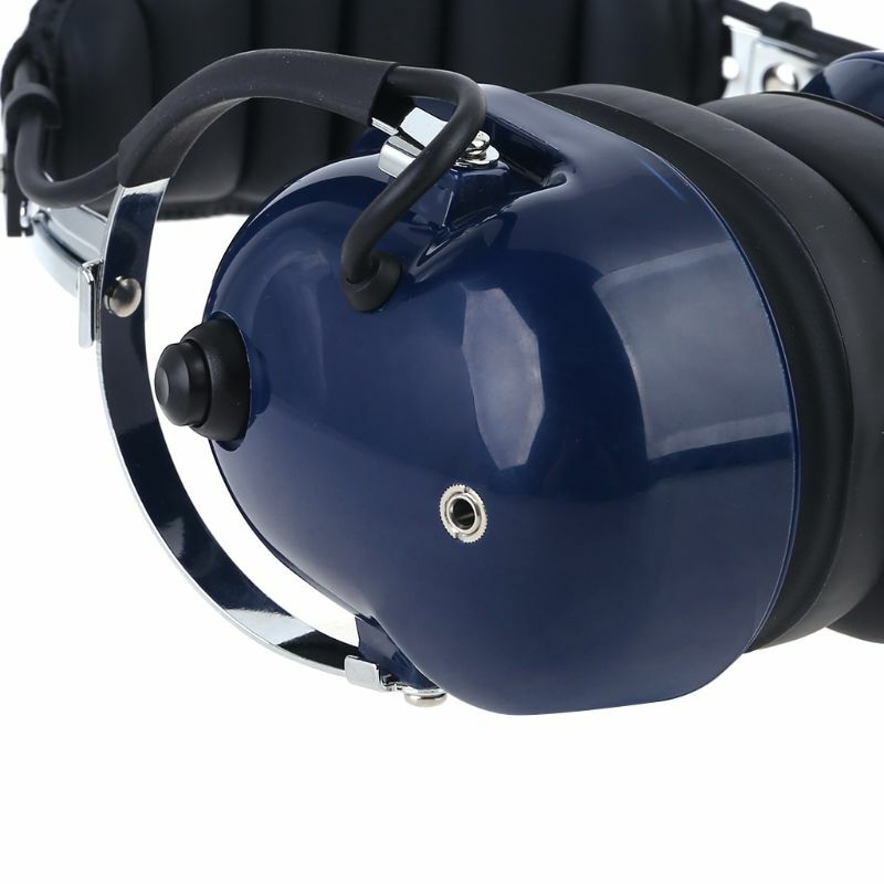 Zestaw słuchawkowy pilota lotniczego Air RA200 podwójnymi wtyczkami stereofoniczny mono redukcją szumów T5EE