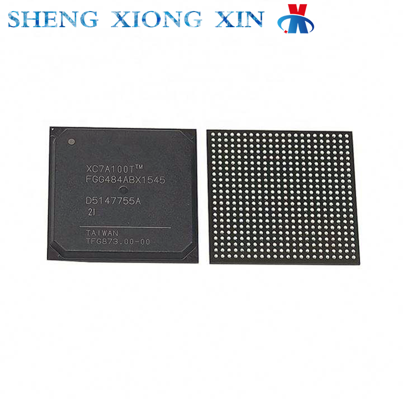 XC7A100T-2FGG484I de encapsulación de BGA-484, dispositivo lógico programable, circuito integrado, XC7A100T, XC7A100, XC7A100T-2FGG484, lote de 5 unidades