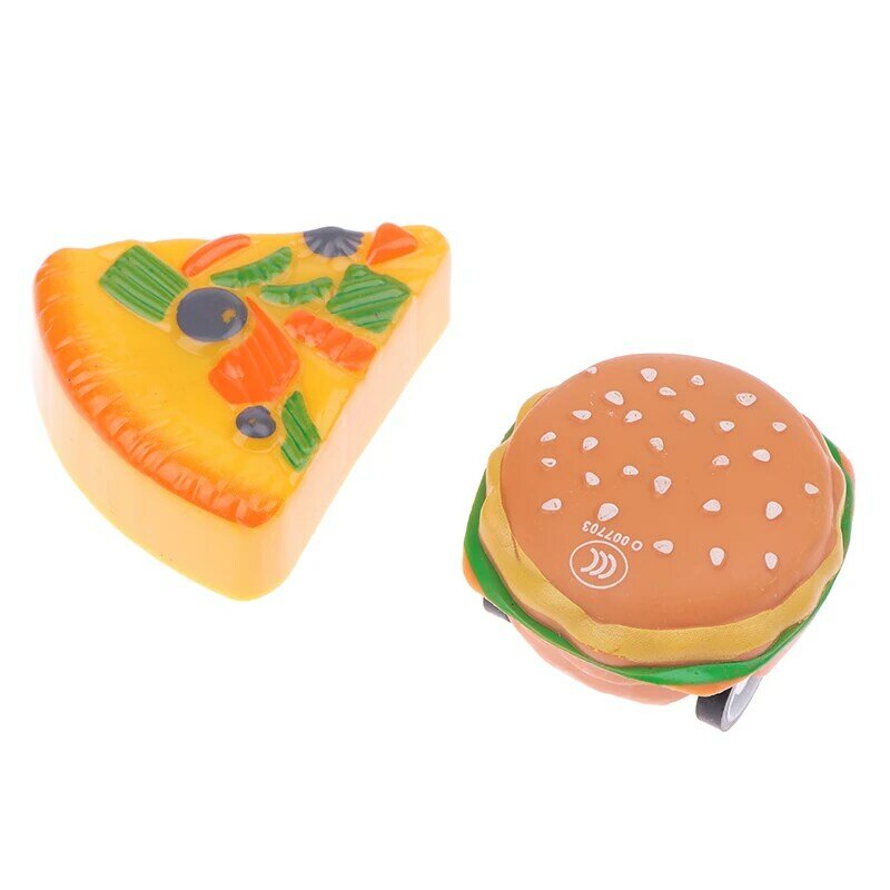 Simulazione creativa piccoli giocattoli per auto Hamburger per bambini da 2 a 4 anni auto carine Kawayi giocattoli giocattolo per bambini
