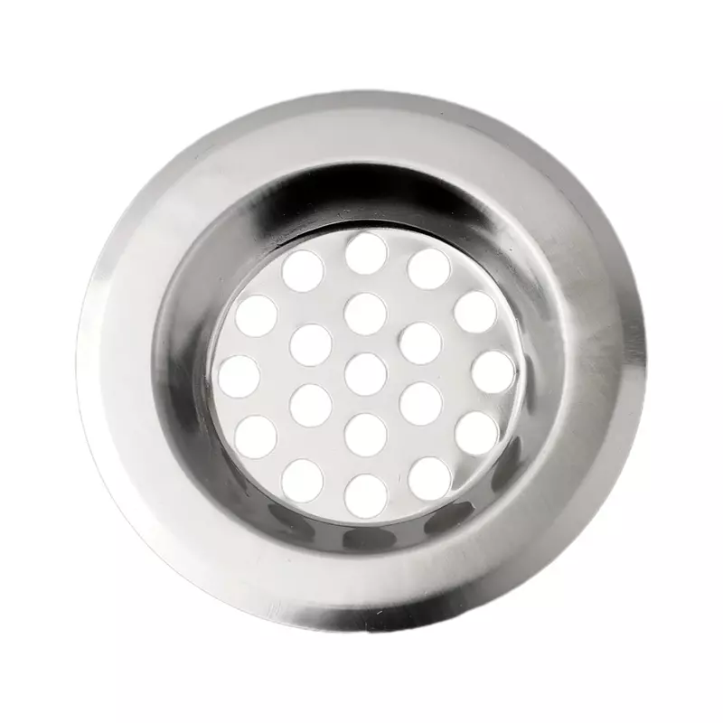Sink Strainer Efficient Stainless Steel Sink Strainer High Quality Drain Filter Cover for Hair Catching in UK Baths