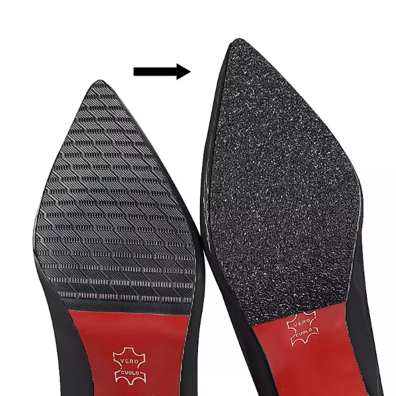 1 rolo antiderrapante sapatos único protetor adesivos feminino salto alto única fita auto-adesiva aderência à terra resistente ao desgaste palmilhas sola