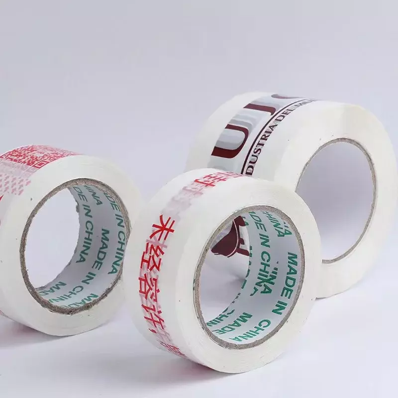 Customized productCustom printed plastic wrap tapes with logo shipping packaging tape