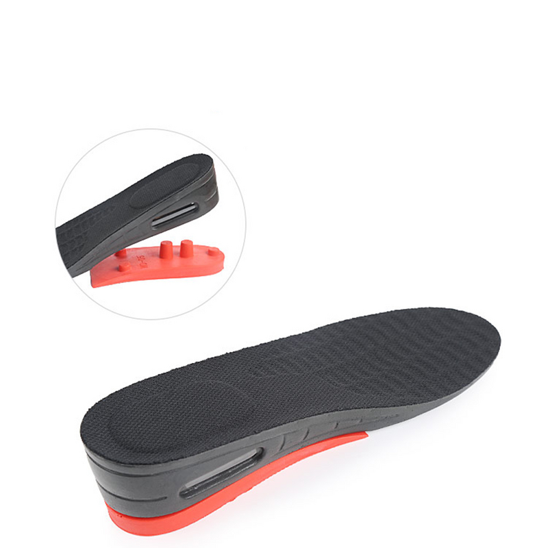 2 -Layer Taller Pad Height Insole PU Cushion Increase Insoles for Heels Shoe Inserts