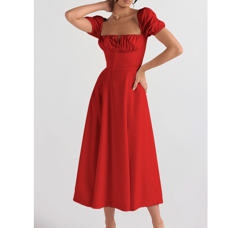 Sommer mode Frauen High-End-Kleid Frauen Französisch Kleid